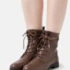 Anna Field Veterboots - Dark Brown -Anna Field 169b6bc02e8b416284f742328d8d439a