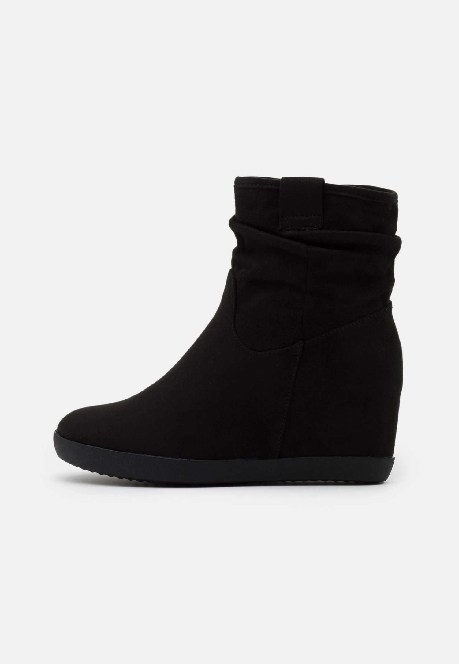 Anna Field Winter Boot - Enkellaarsjes Met Sleehak - Black 4 Anna Field Winter Boot - Enkellaarsjes Met Sleehak - Black - Afbeelding 2