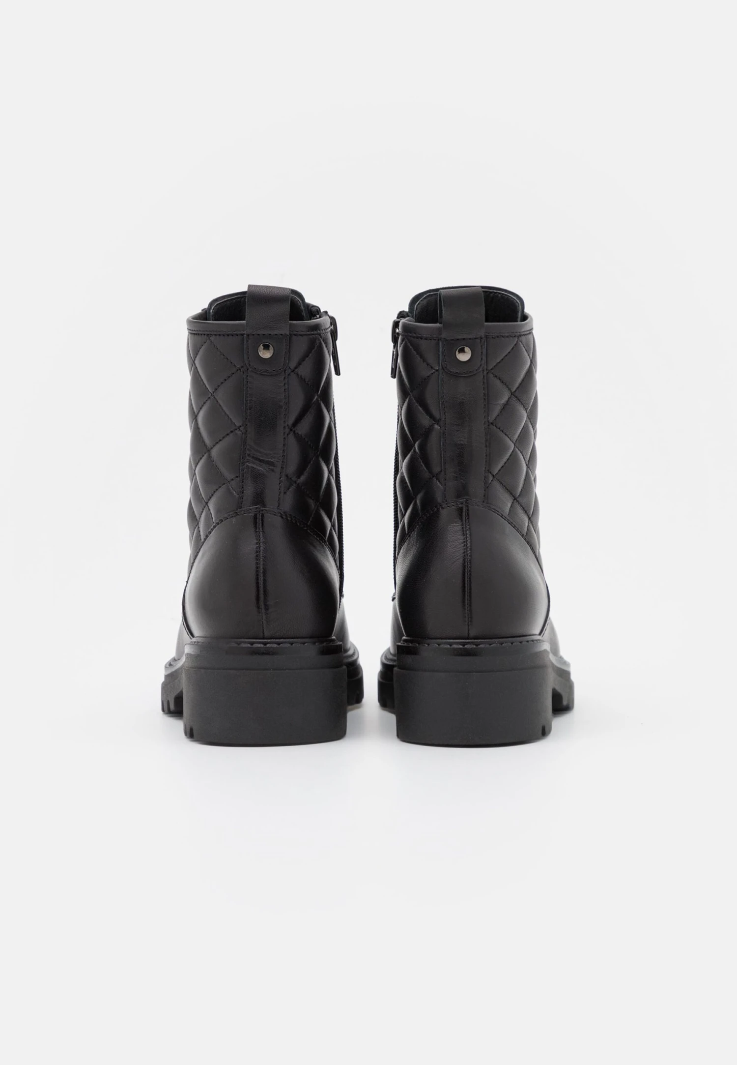 Anna Field Leather - Veterboots - Black 6 Anna Field Leather - Veterboots - Black - Afbeelding 4