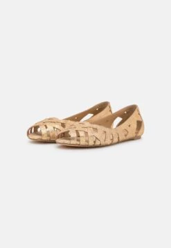 Anna Field Leather - Peeptoe Ballerina'S - Gold -Anna Field 2c69a80cb5b24b0ea7f40a5c77563b5e