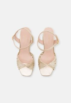 Anna Field Leather - Sandalen Met Hoge Hak - Gold -Anna Field 377cf4065a3f4cddaf1b0b333e20c985
