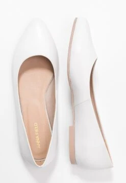 Anna Field Leather - Ballerina'S - White -Anna Field 5349e423a8294b93817ed324fcb669a4