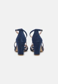 Anna Field Leather- Sandalen Met Hoge Hak - Dark Blue -Anna Field 62300425c27a4e2bafb952bc89f050a5
