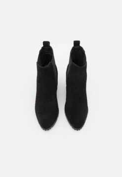 Leather - Enkellaarsjes Met Sleehak - Black -Anna Field 67ab7b4de58549a0929c320a62d80a46