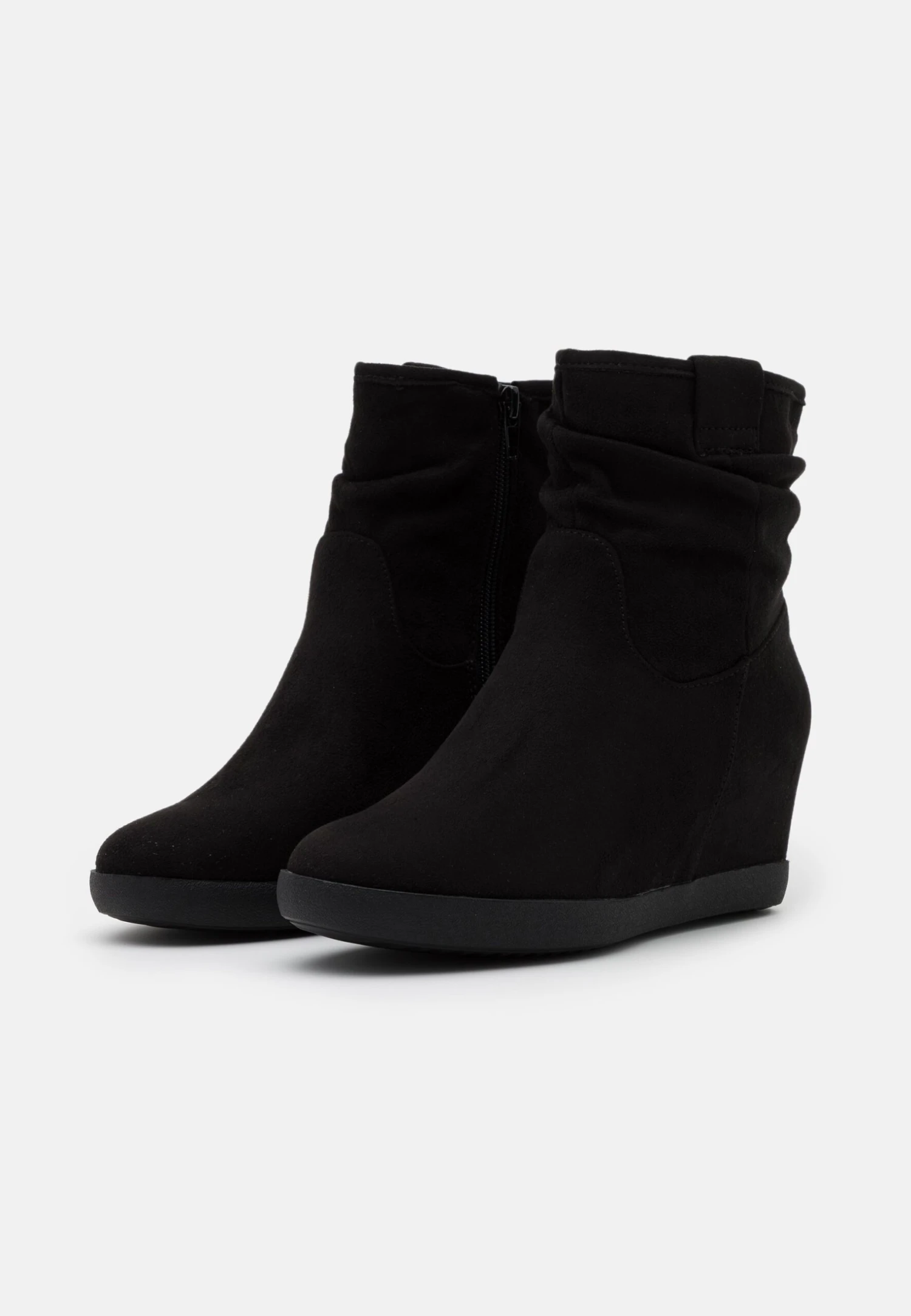 Anna Field Winter Boot - Enkellaarsjes Met Sleehak - Black 5 Anna Field Winter Boot - Enkellaarsjes Met Sleehak - Black - Afbeelding 3