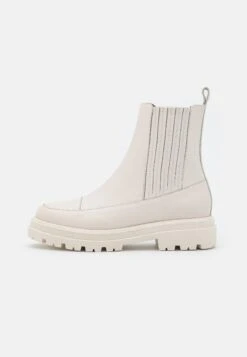 Anna Field Leather - Enkellaarsjes Met Plateauzool - Off-White -Anna Field 6c8bd99f54fd4954b32a65a145fc675d