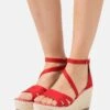 Anna Field Sandalen Met Plateauzool - Red -Anna Field 76edd2bedc8a4dd0acf60df8c07dcced