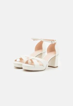 Leather - Sandalen Met Plateauzool - White -Anna Field 77ff17b9224e4de8ab763a521c6a30f4