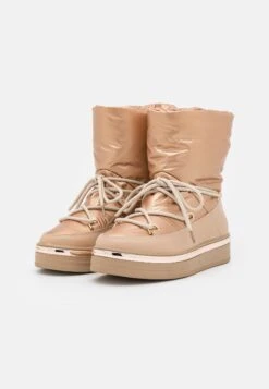 Enkellaarsjes Met Plateauzool - Rose Gold Coloured -Anna Field 7a85998152514a9d80fca03e06030afe