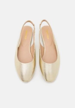 Anna Field Leather - Slingback Ballerina´S - Gold -Anna Field 8264fb59b1a34625b6fdbc902240be21