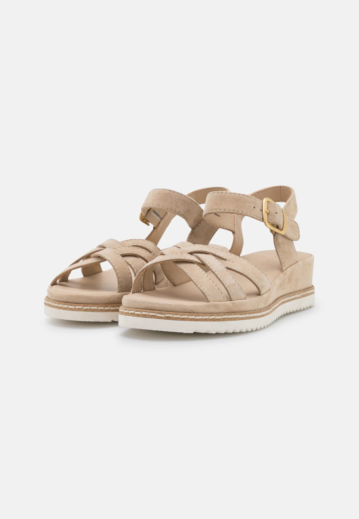 Anna Field Leather - Sandalen Met Sleehak - Beige 5 Anna Field Leather - Sandalen Met Sleehak - Beige - Afbeelding 3
