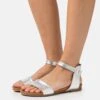 Anna Field Leather- Sandalen - Silver 1 Anna Field Leather- Sandalen - Silver -Anna Field 88fe333b4525485b96390904f2fabc17