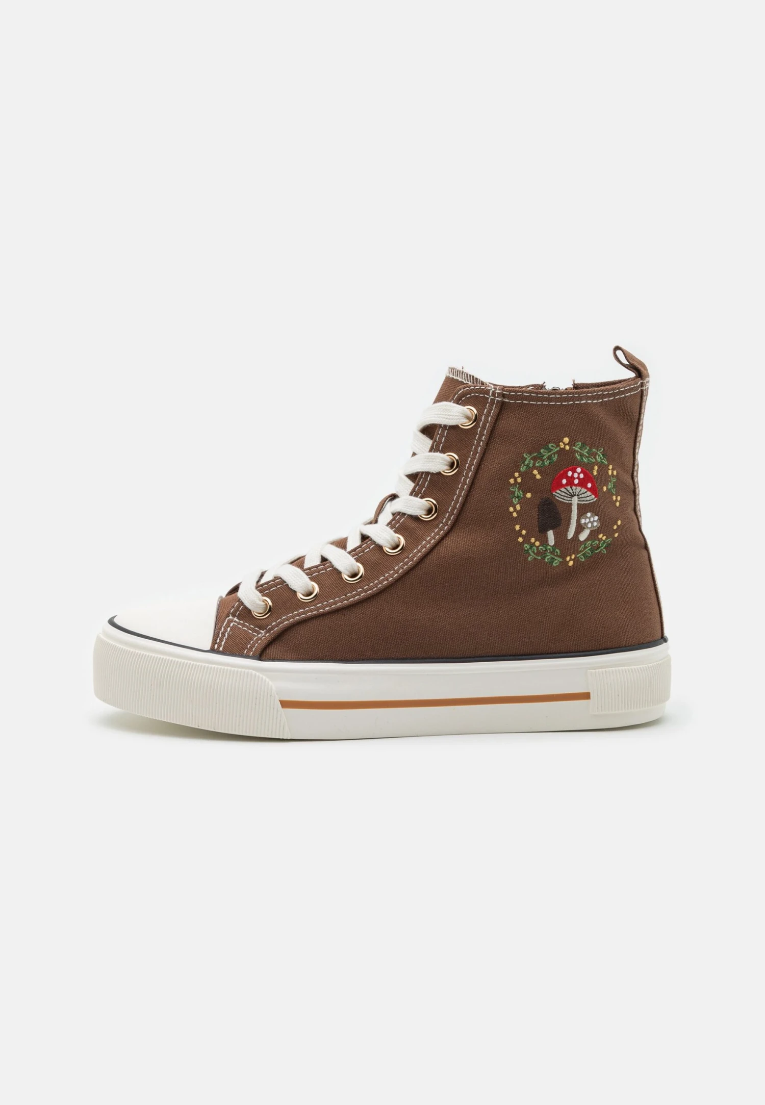 Anna Field Sneakers Hoog - Brown 4 Anna Field Sneakers Hoog - Brown - Afbeelding 2