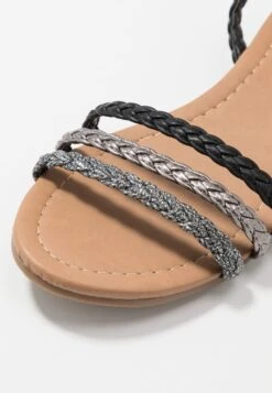 Anna Field Sandalen - Black/Silver -Anna Field 8c92fe9e410f446bab008ffadf884aad