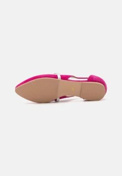 Anna Field Leather - Ballerina'S Met Enkelbandjes - Pink -Anna Field 9160b828789d45d9a9975363a631874f