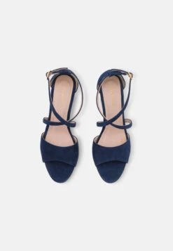 Anna Field Leather- Sandalen Met Hoge Hak - Dark Blue -Anna Field bb9adf3cdcda48e8847bbbfb7f0a5f72