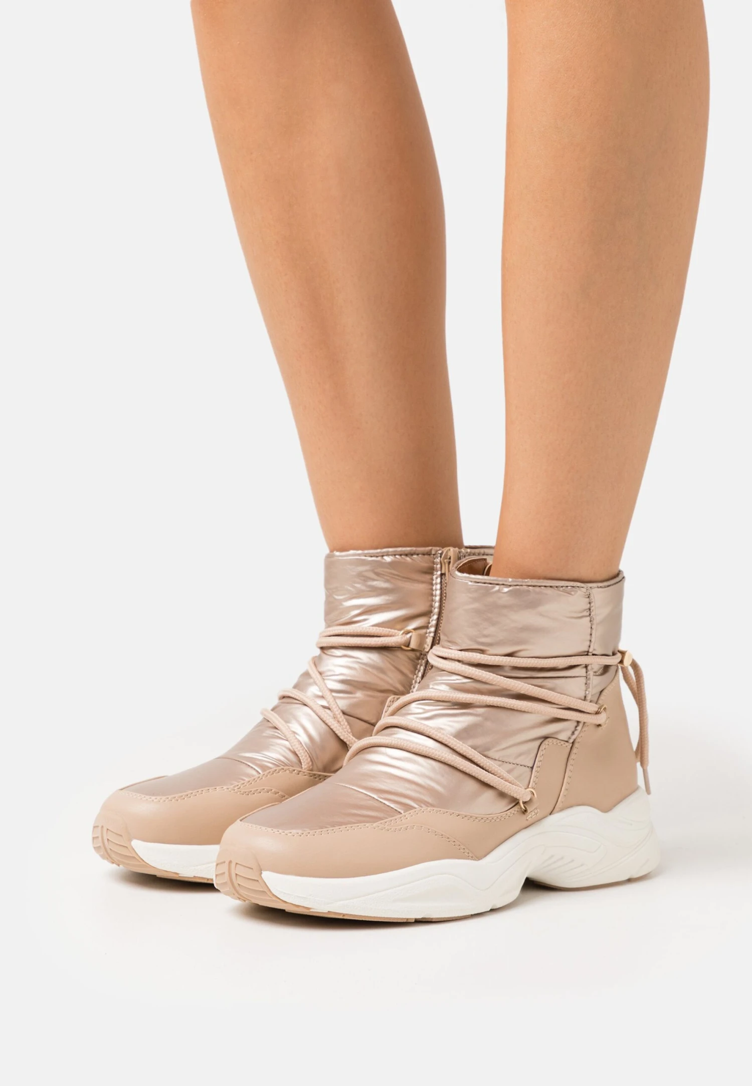 Anna Field Korte Laarzen - Rose Gold-Coloured 3 Anna Field Korte Laarzen - Rose Gold-Coloured