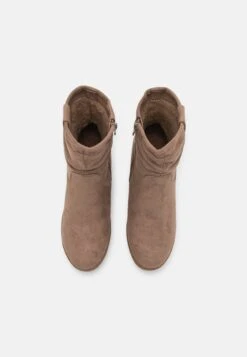 Anna Field Winter Boot - Enkellaarsjes Met Sleehak - Taupe -Anna Field c19865a230df4857a80dfad1dea5855a