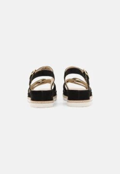 Anna Field Leather - Sandalen Met Sleehak - Black -Anna Field e15a96d829114d55af3f3f08dc594dfd