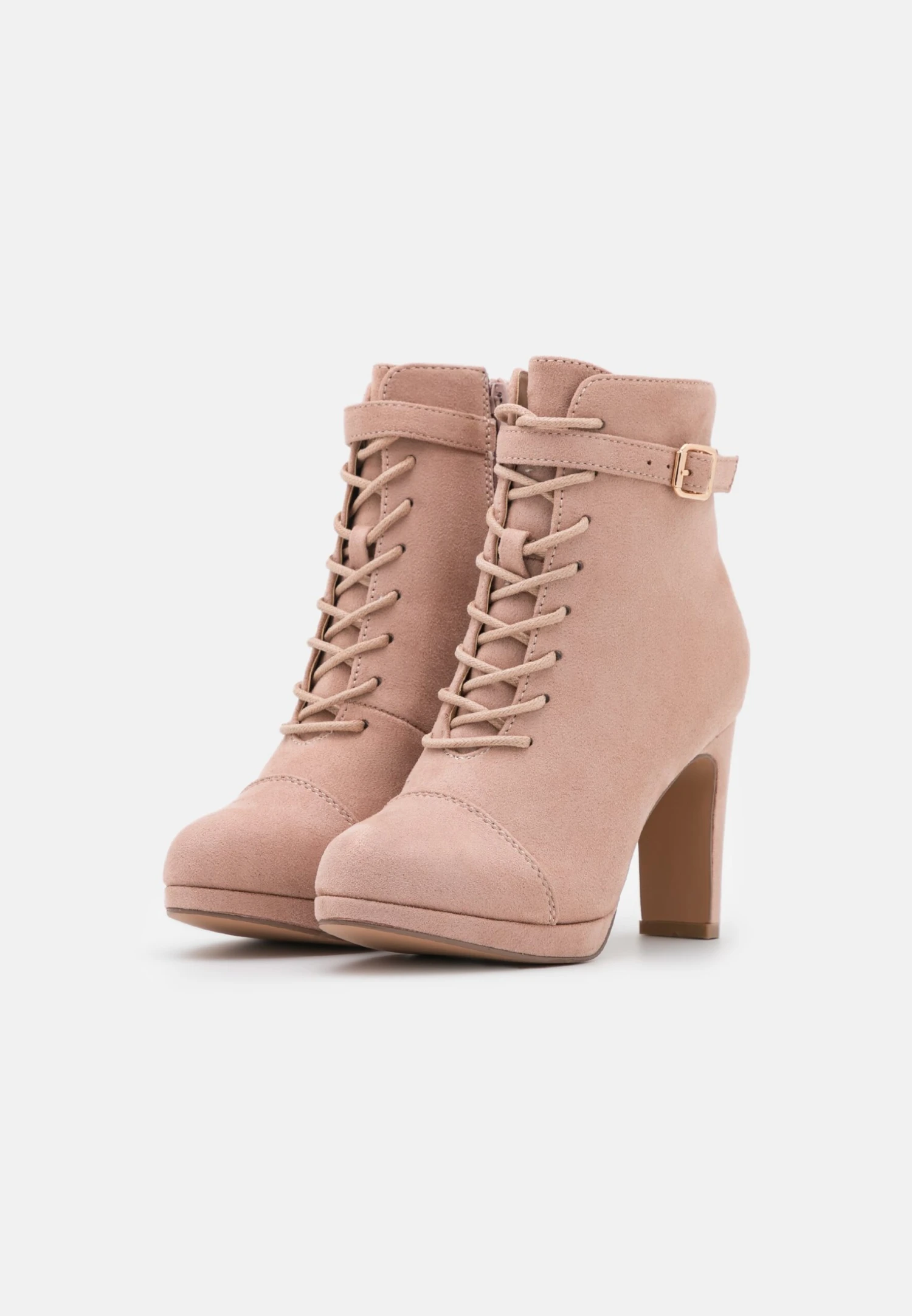 Veterboots - Light Pink 5 Veterboots - Light Pink - Afbeelding 3
