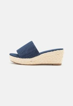 Anna Field Muiltjes Met Hak - Blue Denim -Anna Field e3df555986c5487f8c1154edceec71e2