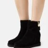 Anna Field Leather Winter Boot - Korte Laarzen - Black -Anna Field f1d70edb8fbf441cab5ebd179f76f8f0