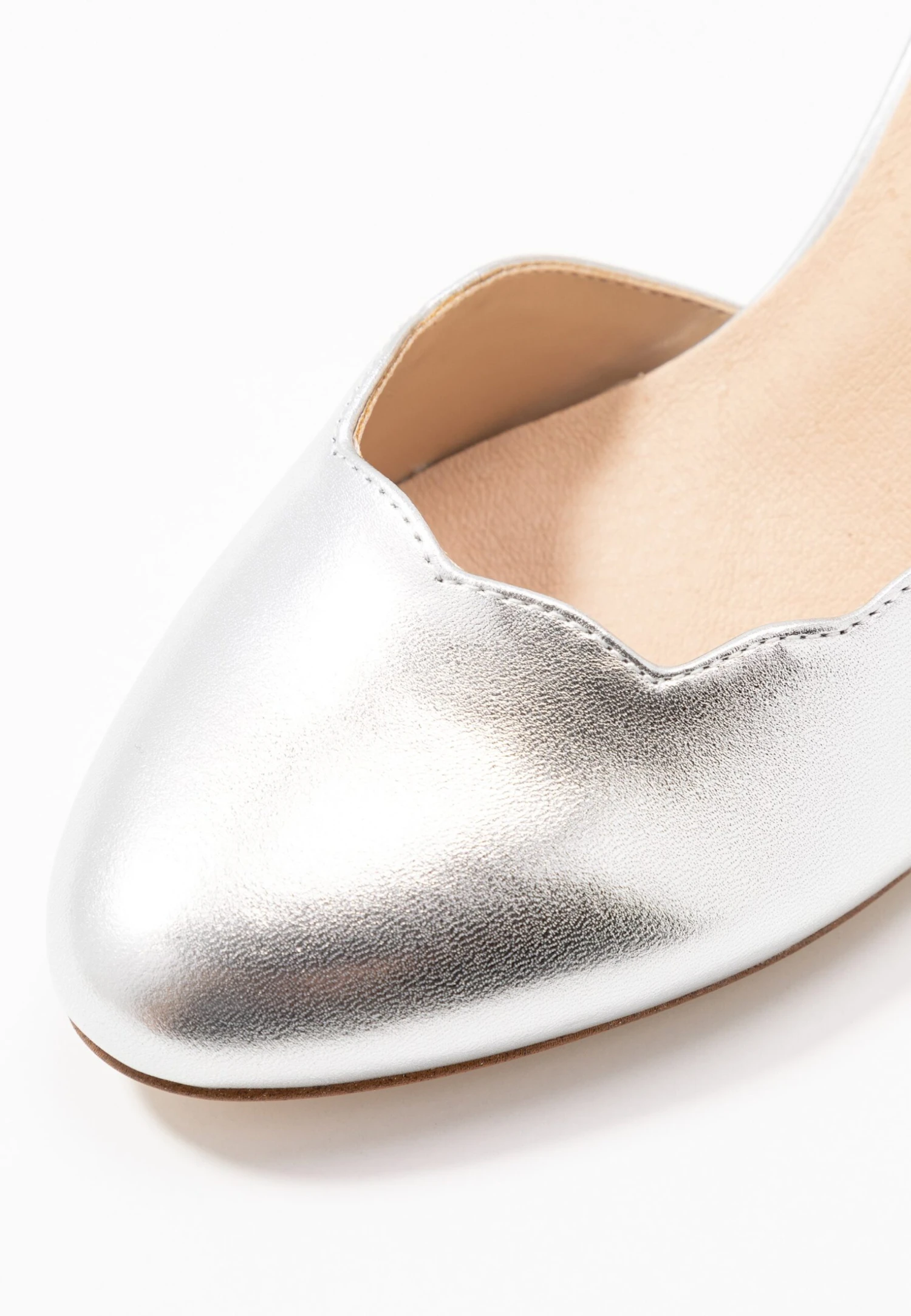 Anna Field Leather Pumps - Hoge Hakken - Silver 4 Anna Field Leather Pumps - Hoge Hakken - Silver - Afbeelding 3
